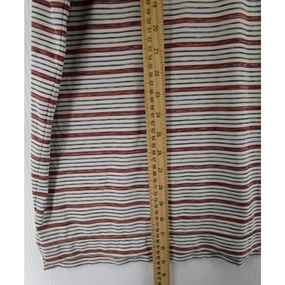 FootJoy Polo Shirt XL FJ Golf Pullover Rugby Striped Logo Stretch - Picture 5 of 11